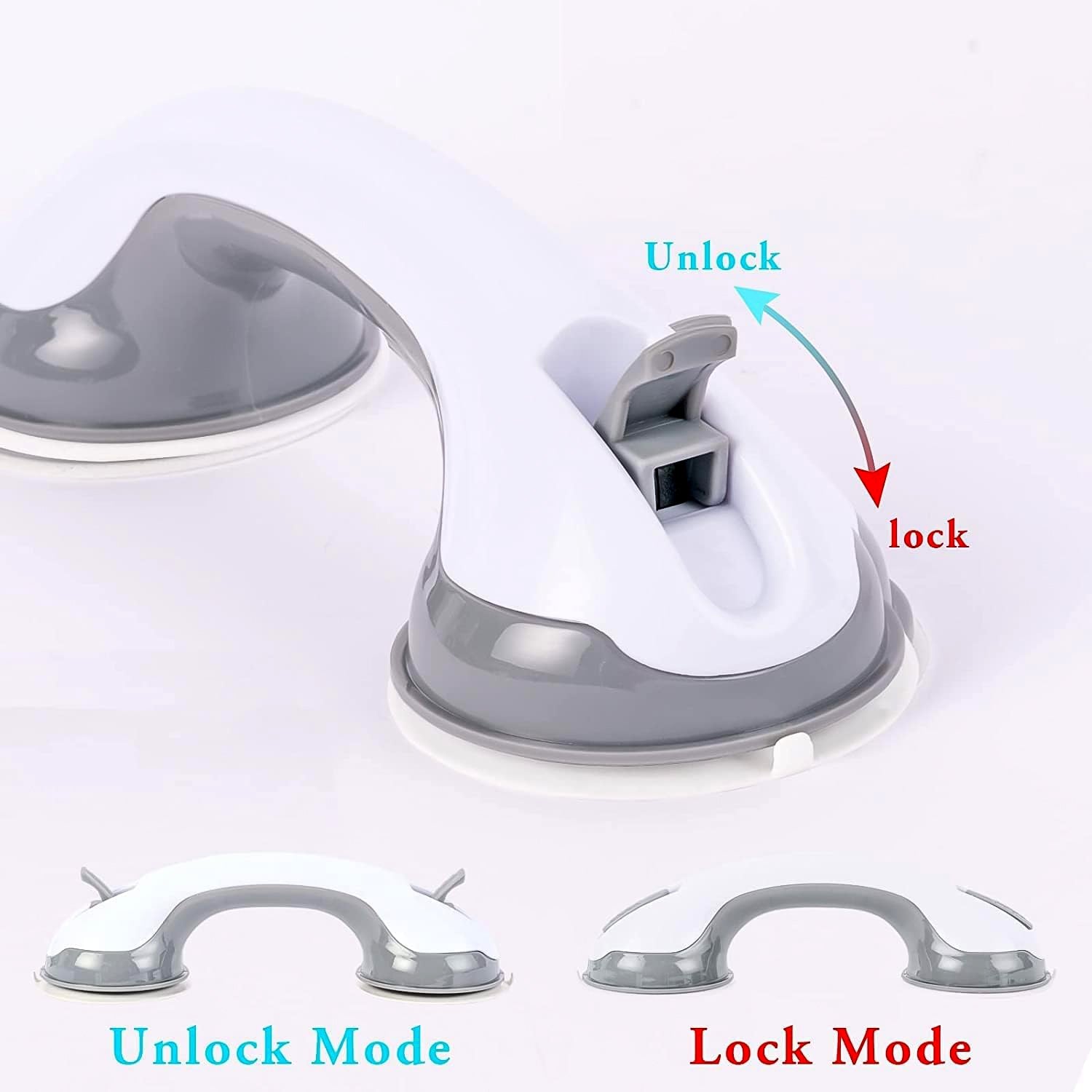 Suction Grab Bar Handle for Bathroom Safety (1 Pc) Suction Grab Bar Handle for Bathroom Safety (1 Pc)